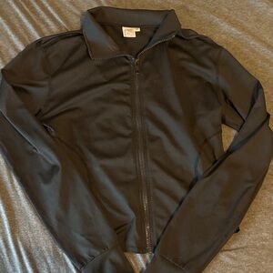 Black Zip-Up Jacket